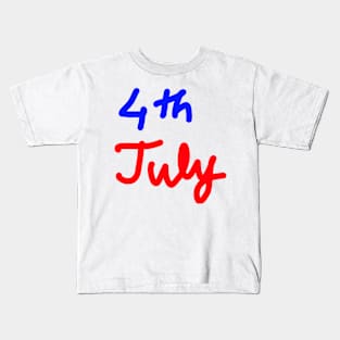 4th july independence day Kids T-Shirt